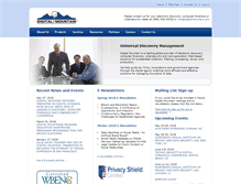 Tablet Screenshot of digitalmountain.com